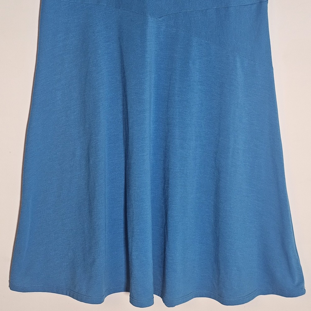 PrAna Dress Womens Medium Blue Sleeveless Athleisure Activewear Casual Sundress - Picture 3 of 14